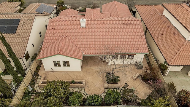 view of subject property