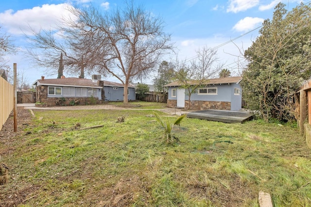 3823 E Clinton Ave, Fresno, CA 93703 - view of fenced backyard