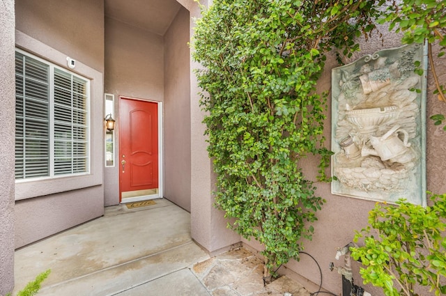 2565 Powers Ave, Clovis, CA 93619 - doorway to property with stucco siding