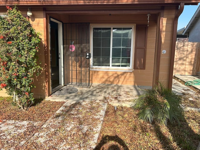 view of property entrance