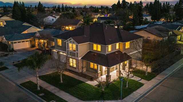 1410 Azalea St, Kingsburg, CA 93631 - aerial view of residential area