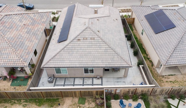 aerial view