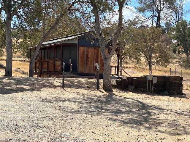 view of outbuilding featuring an outdoor structure