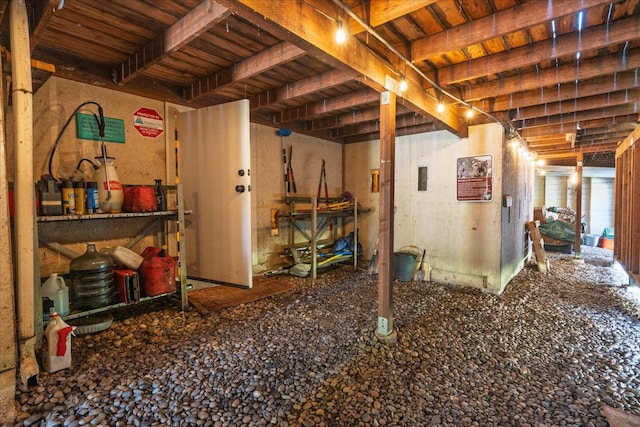 46055 Sutton Dr, Oakhurst, CA 93644 - basement with wood ceiling