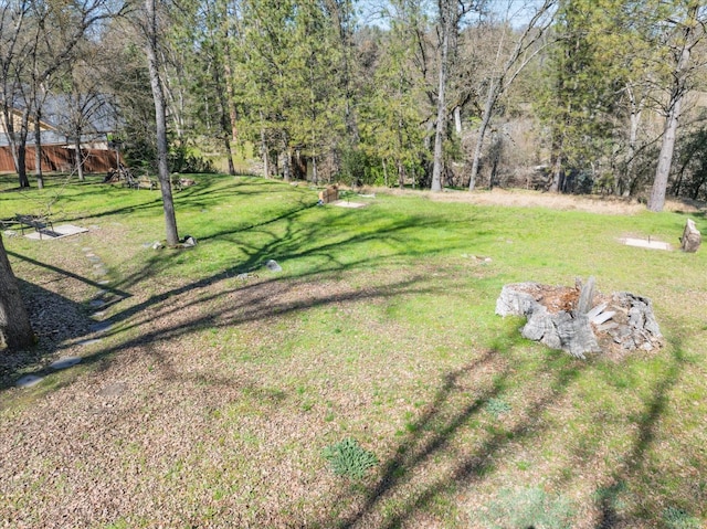 46055 Sutton Dr, Oakhurst, CA 93644 - view of yard