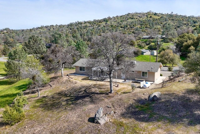 29878 Deer Trail Ln, Coarsegold, CA 93614 - bird's eye view with a forest view
