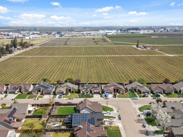 819 Hill Ave, Fowler, CA 93625 - bird's eye view of large plots for crops