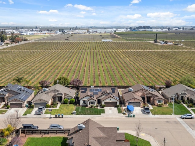 819 Hill Ave, Fowler, CA 93625 - aerial perspective of suburban area with extensive farmland
