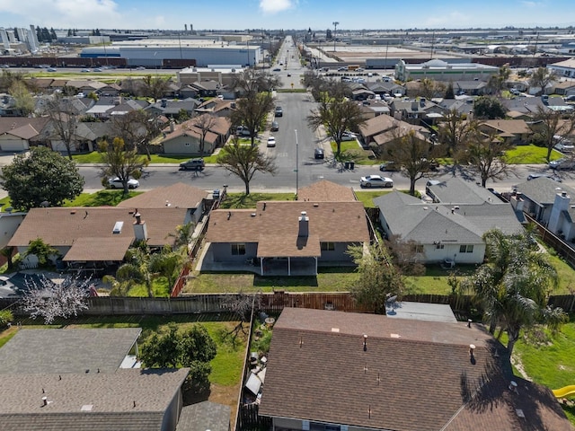 drone / aerial view featuring a residential view