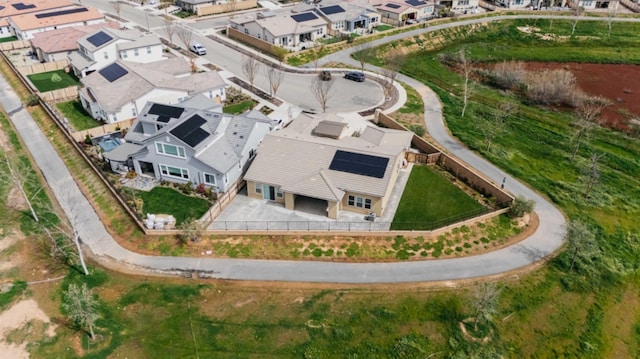 drone / aerial view featuring a residential view