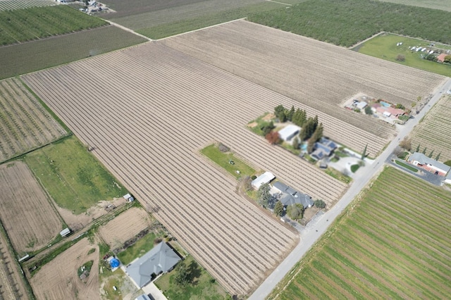 bird's eye view featuring a rural view