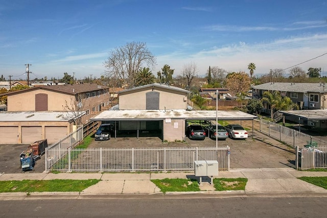 4421 E Hedges Ave, Fresno, CA 93703 - mid-century modern home with a residential view and fence private yard