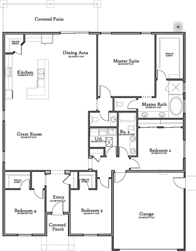 3821 Via Santa Barbara Ave, Madera, CA 93637 - view of room layout