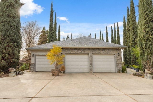 6136 E S Bear Creek Dr, Merced, CA 95340 - view of detached garage