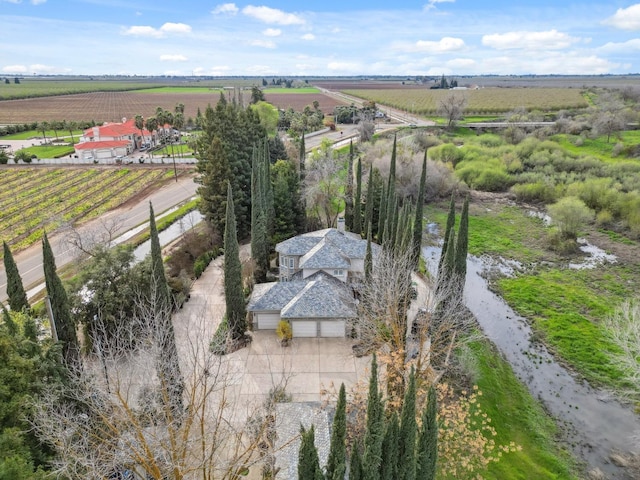 6136 E S Bear Creek Dr, Merced, CA 95340 - overview of rural landscape featuring rows of crops