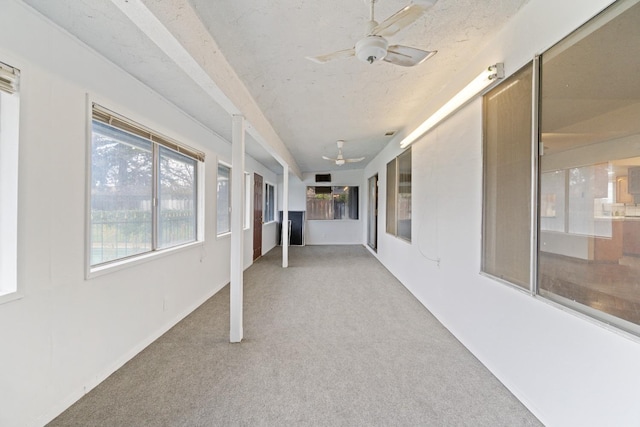 210 S Caesar Ave, Fresno, CA 93727 - hallway with light colored carpet and baseboards