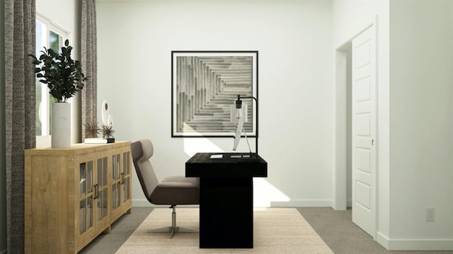 1260 Bloom Ave Unit 34, Clovis, CA 93619 - office area featuring baseboards and carpet