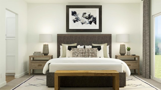 1260 Bloom Ave Unit 34, Clovis, CA 93619 - bedroom with baseboards and light colored carpet