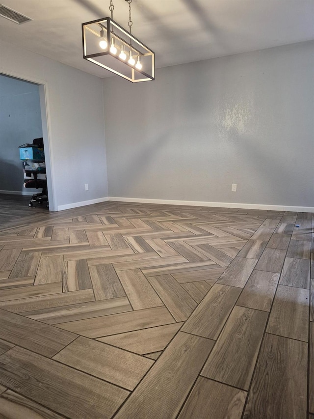 27261 Stanford Ave, Madera, CA 93637 - spare room with baseboards and a desk