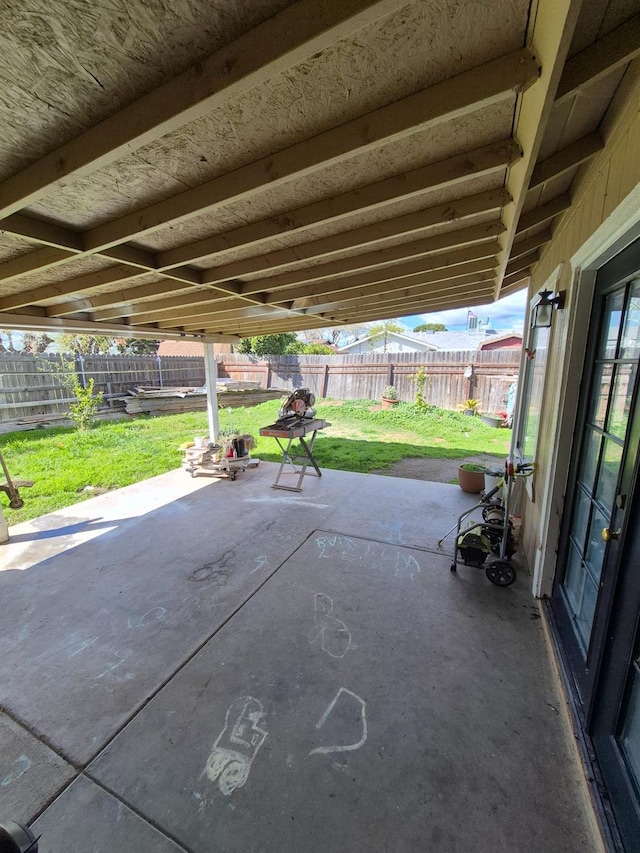 27261 Stanford Ave, Madera, CA 93637 - fenced backyard featuring a patio area