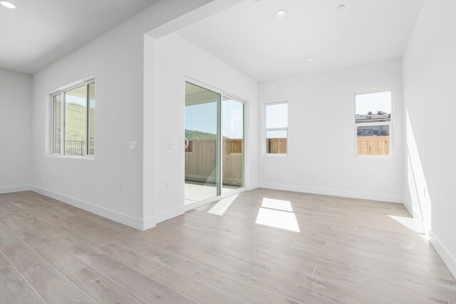 8163 Creek Vw, Friant, CA 93626 - unfurnished room with light wood-style floors and recessed lighting