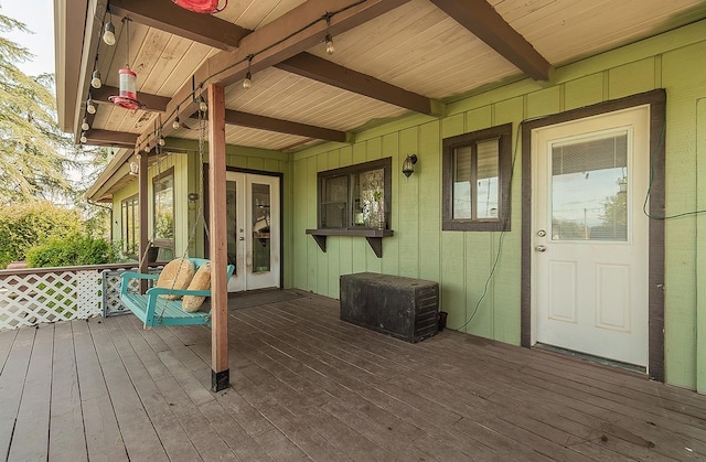 41371 Butte Way, Madera, CA 93636 - deck featuring french doors