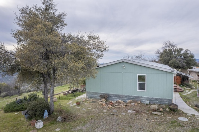 view of side of home