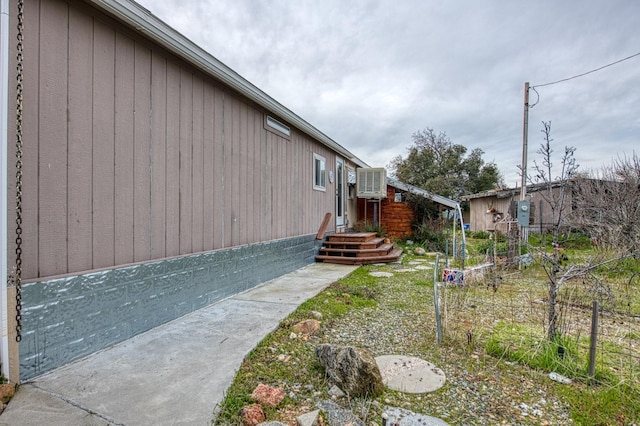 view of home's exterior