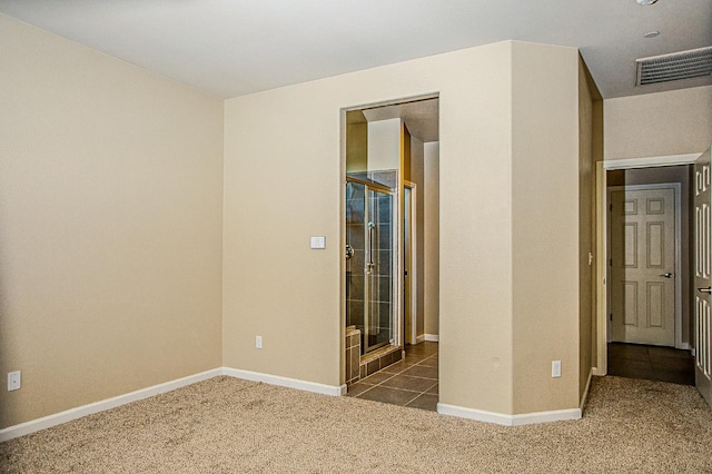 3418 El Molino, Clovis, CA 93619 - carpeted spare room with baseboards and tile patterned flooring