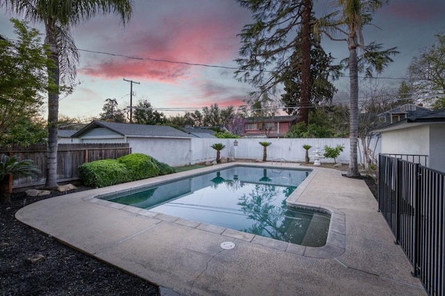 655 E Normal Ave, Fresno, CA 93704 - view of pool featuring a fenced backyard and a patio