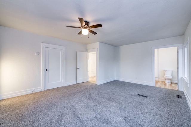 655 E Normal Ave, Fresno, CA 93704 - unfurnished bedroom featuring carpet, baseboards, and a ceiling fan