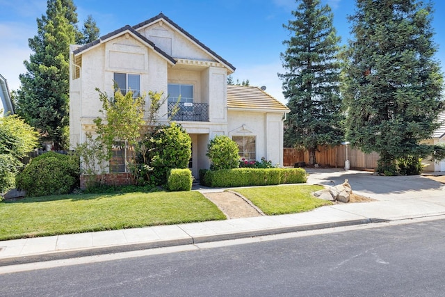 1110 Minarets Ave, Clovis, CA 93611 - view of front of property featuring a tiled roof and stucco siding