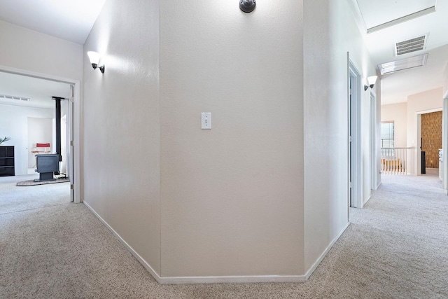 1110 Minarets Ave, Clovis, CA 93611 - corridor with carpet and baseboards