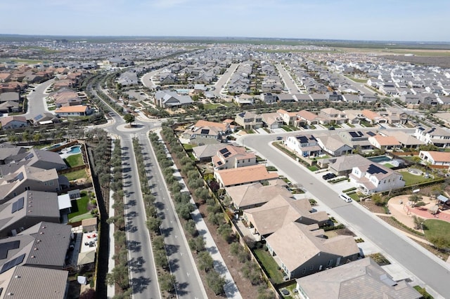 408 Grant Ave W, Madera, CA 93636 - drone / aerial view with a residential view