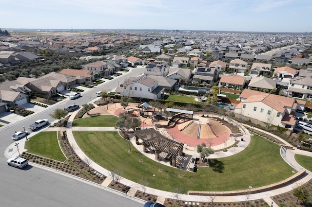 408 Grant Ave W, Madera, CA 93636 - aerial view featuring a residential view