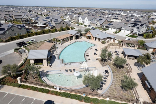 408 Grant Ave W, Madera, CA 93636 - birds eye view of property featuring a residential view
