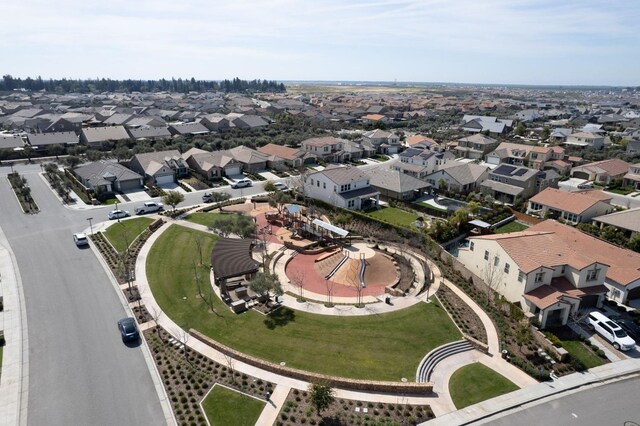 408 Grant Ave W, Madera, CA 93636 - aerial view with a residential view
