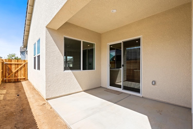 276 Huckleberry Ln S, Madera, CA 93636 - view of patio with fence and a gate