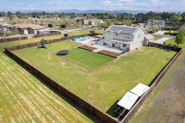 3887 N Condor Ct, Sanger, CA 93657 - aerial perspective of suburban area