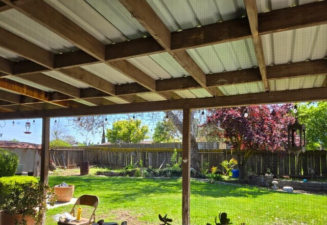 26174 Haley Way, Madera, CA 93638 - view of yard featuring a fenced backyard