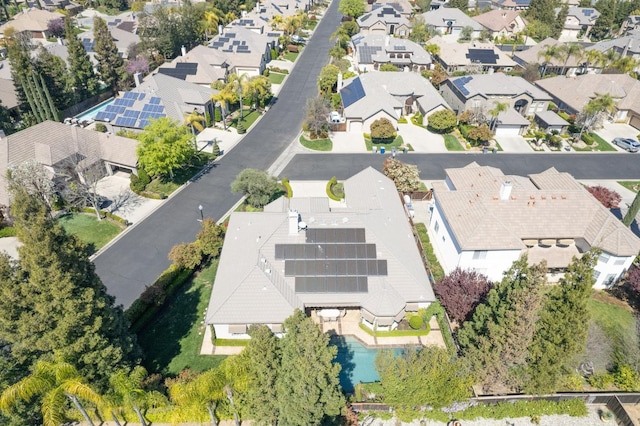 1643 E Shadow Glen Dr, Fresno, CA 93730 - drone / aerial view with a residential view