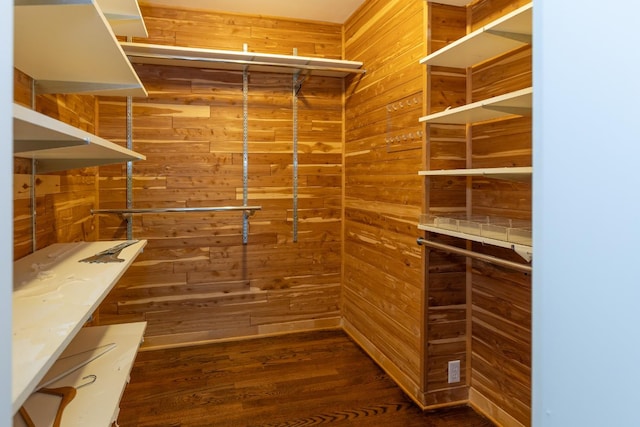 1436 W Keats Ave, Fresno, CA 93711 - walk in closet featuring wood finished floors