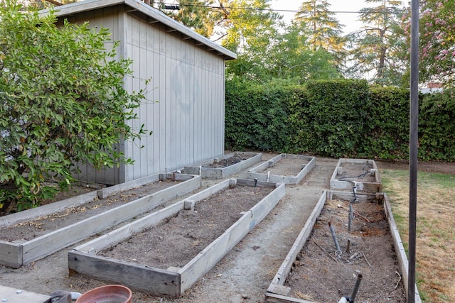 1436 W Keats Ave, Fresno, CA 93711 - view of yard with a vegetable garden