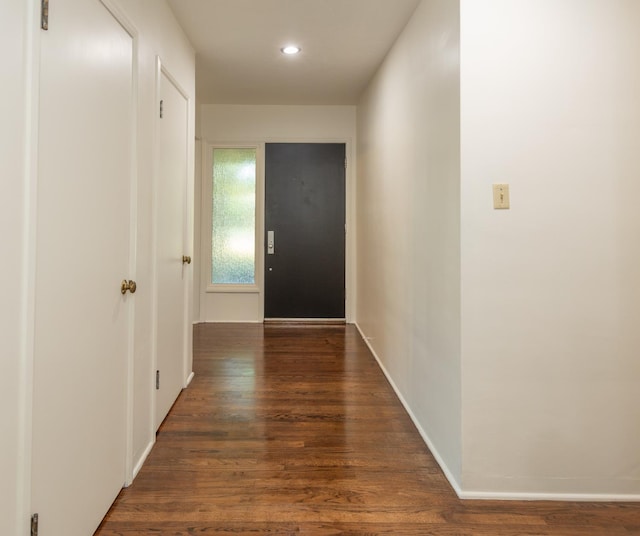 1436 W Keats Ave, Fresno, CA 93711 - hall with wood finished floors and recessed lighting