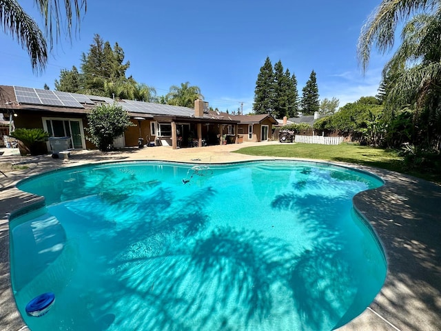 2589 W Barstow Ave, Fresno, CA 93711 - outdoor pool featuring a patio area