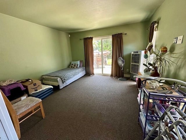 2589 W Barstow Ave, Fresno, CA 93711 - carpeted bedroom with access to exterior
