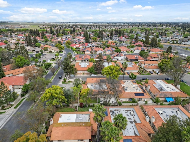 100 Rosewood Cir, Madera, CA 93637 - bird's eye view featuring a residential view