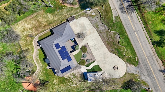 drone / aerial view