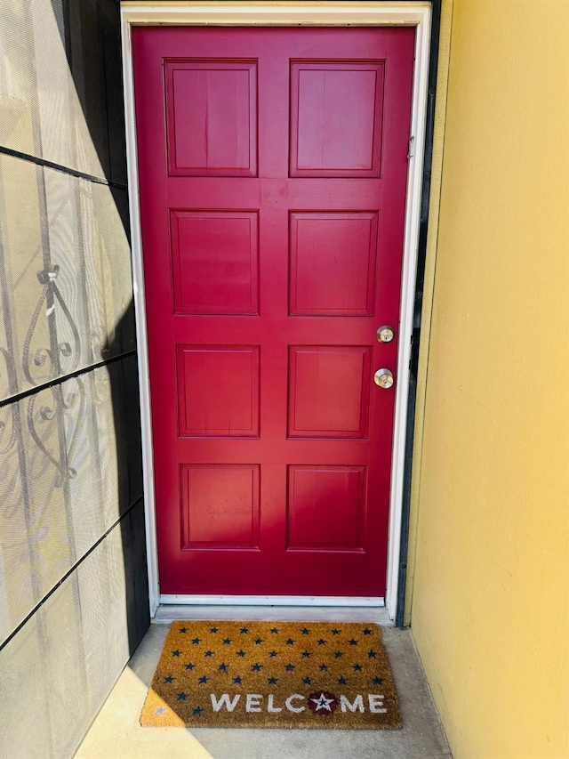 view of property entrance