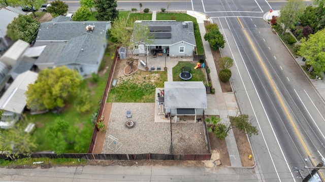 aerial view